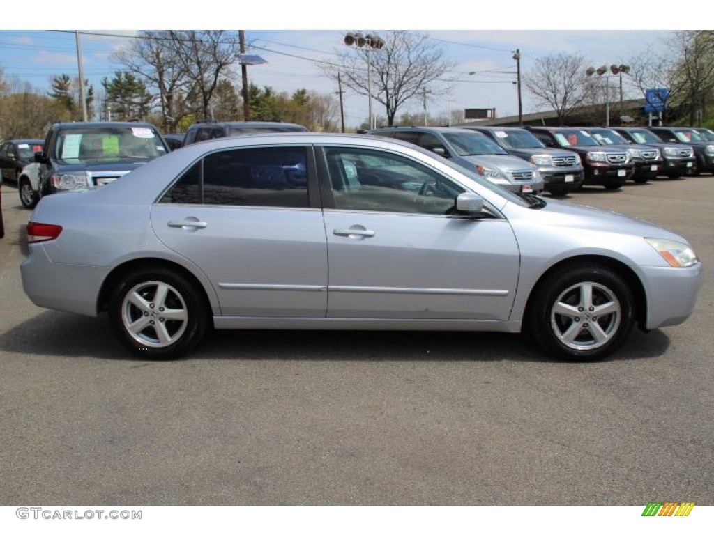 Satin Silver Metallic 2004 Honda Accord EX Sedan Exterior Photo #80077938