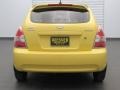 2009 Mellow Yellow Hyundai Accent GS 3 Door  photo #6