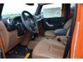 2013 Crush Orange Jeep Wrangler Unlimited Sahara 4x4  photo #6