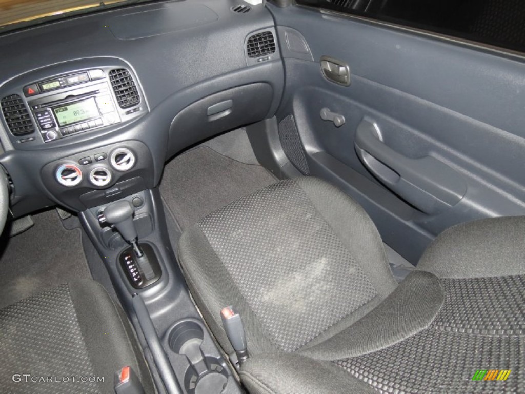 2009 Accent GS 3 Door - Mellow Yellow / Black photo #19
