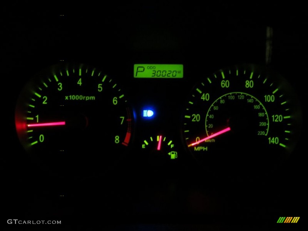 2009 Hyundai Accent GS 3 Door Gauges Photos