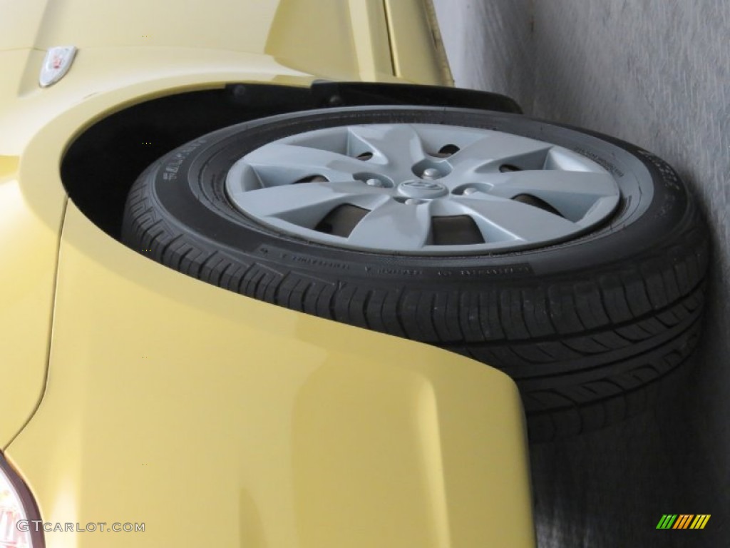 2009 Accent GS 3 Door - Mellow Yellow / Black photo #25