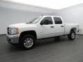 Summit White 2012 Chevrolet Silverado 2500HD LT Crew Cab 4x4 Exterior