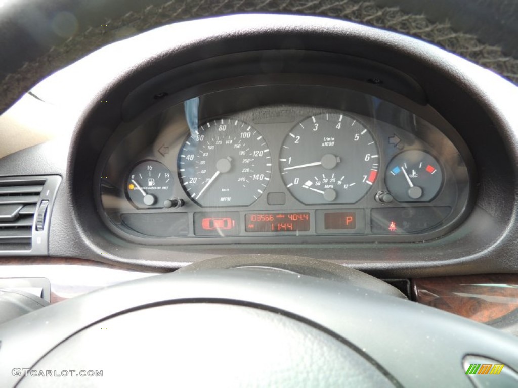 2003 BMW 3 Series 325i Coupe Gauges Photo #80078912