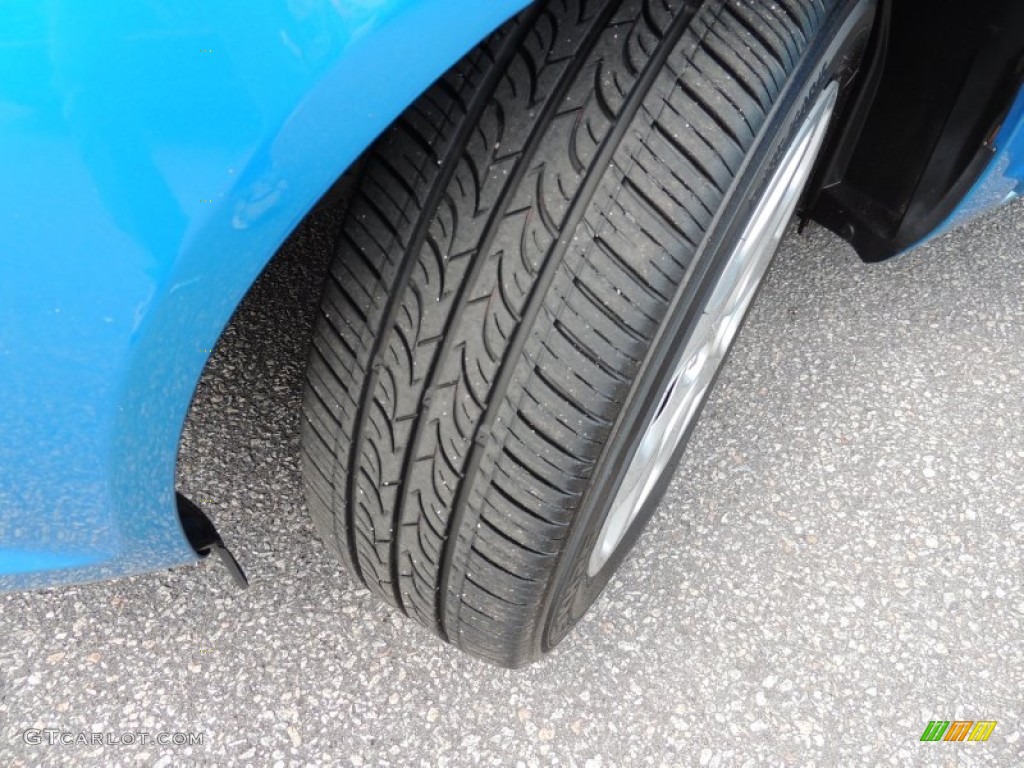 2012 Fiesta SE Hatchback - Blue Candy Metallic / Charcoal Black/Blue photo #17