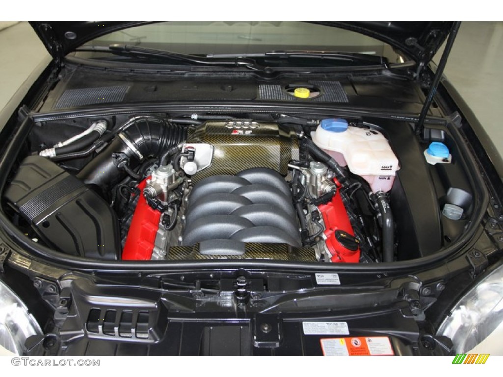 2008 Audi RS4 4.2 quattro Convertible 4.2 Liter FSI DOHC 32-Valve VVT V8 Engine Photo #80080905