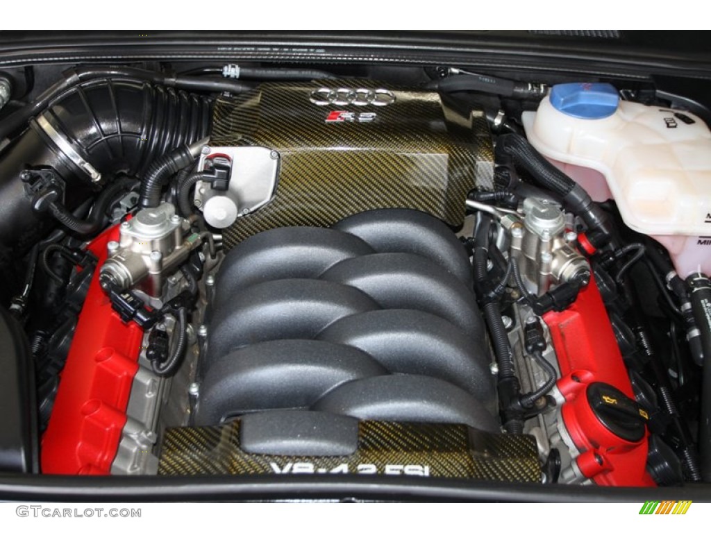 2008 Audi RS4 4.2 quattro Convertible 4.2 Liter FSI DOHC 32-Valve VVT V8 Engine Photo #80080923