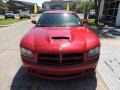 2006 Inferno Red Crystal Pearl Dodge Charger SRT-8  photo #2