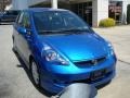 2008 Vivid Blue Pearl Honda Fit Sport  photo #6