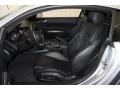 2009 Audi R8 Fine Nappa Black Leather Interior Front Seat Photo