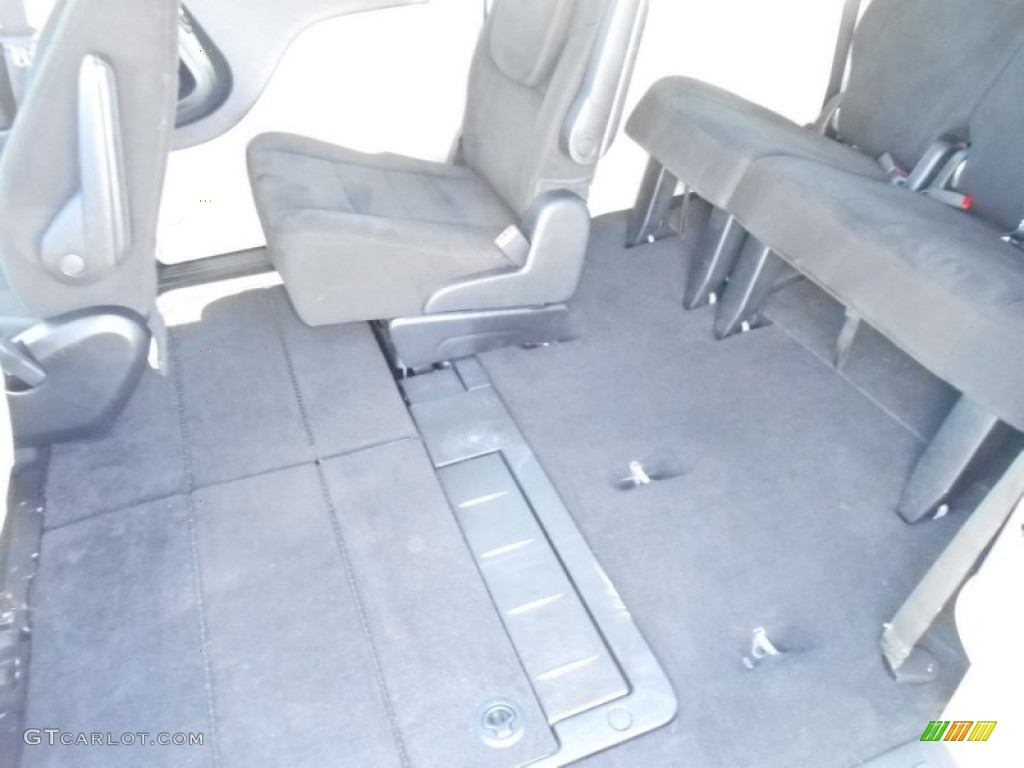 2012 Grand Caravan Crew - Dark Charcoal Pearl / Black/Light Graystone photo #6