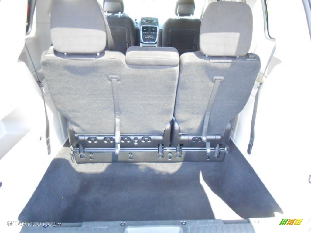 2012 Grand Caravan Crew - Dark Charcoal Pearl / Black/Light Graystone photo #8
