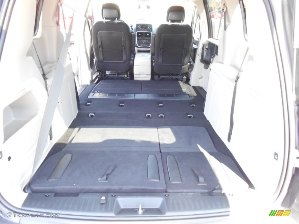 2012 Grand Caravan Crew - Dark Charcoal Pearl / Black/Light Graystone photo #9