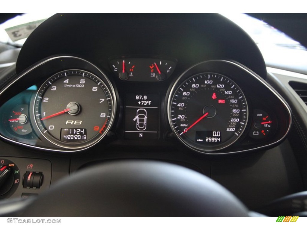 2009 Audi R8 4.2 FSI quattro Gauges Photo #80082423
