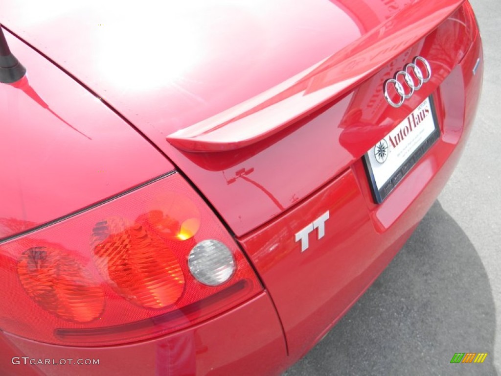 2002 TT 1.8T quattro Roadster - Amulet Red / Aviator Grey photo #46