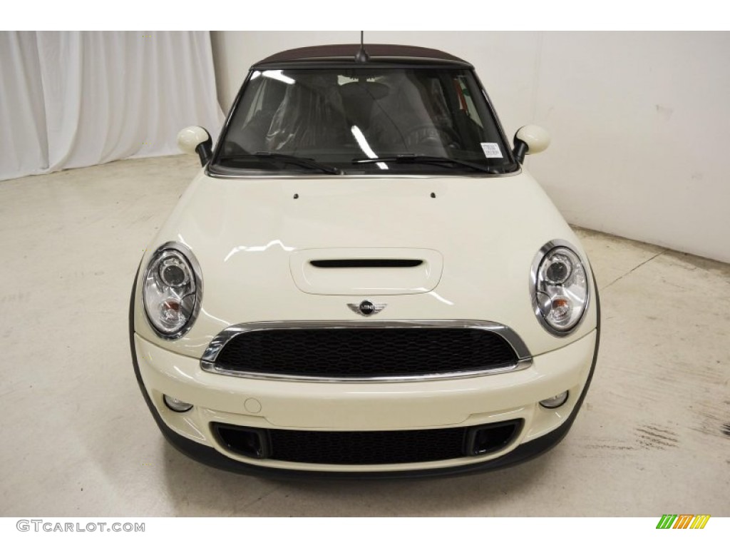 2013 Cooper S Convertible - Pepper White / Toffee Lounge Leather photo #5