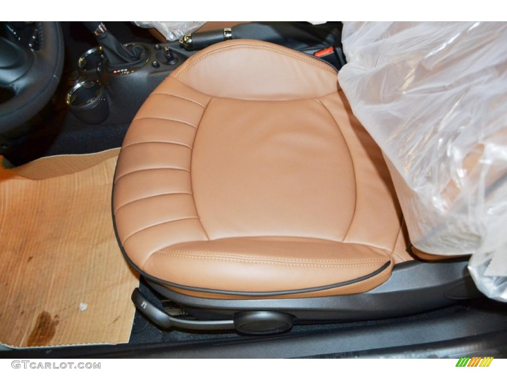 2013 Cooper S Convertible - Pepper White / Toffee Lounge Leather photo #7