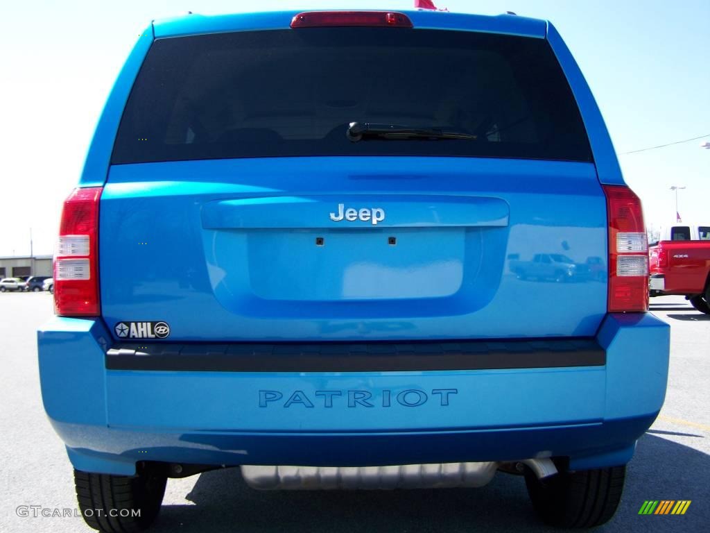 2008 Patriot Sport - Surf Blue Pearl / Dark Slate Gray photo #4