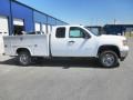 Summit White - Sierra 2500HD Extended Cab Utility Truck Photo No. 1