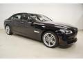 2013 Jet Black BMW 7 Series 750Li Sedan  photo #2