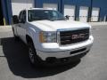 Summit White - Sierra 2500HD Extended Cab 4x4 Utility Truck Photo No. 2