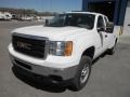 Summit White - Sierra 2500HD Extended Cab 4x4 Utility Truck Photo No. 3