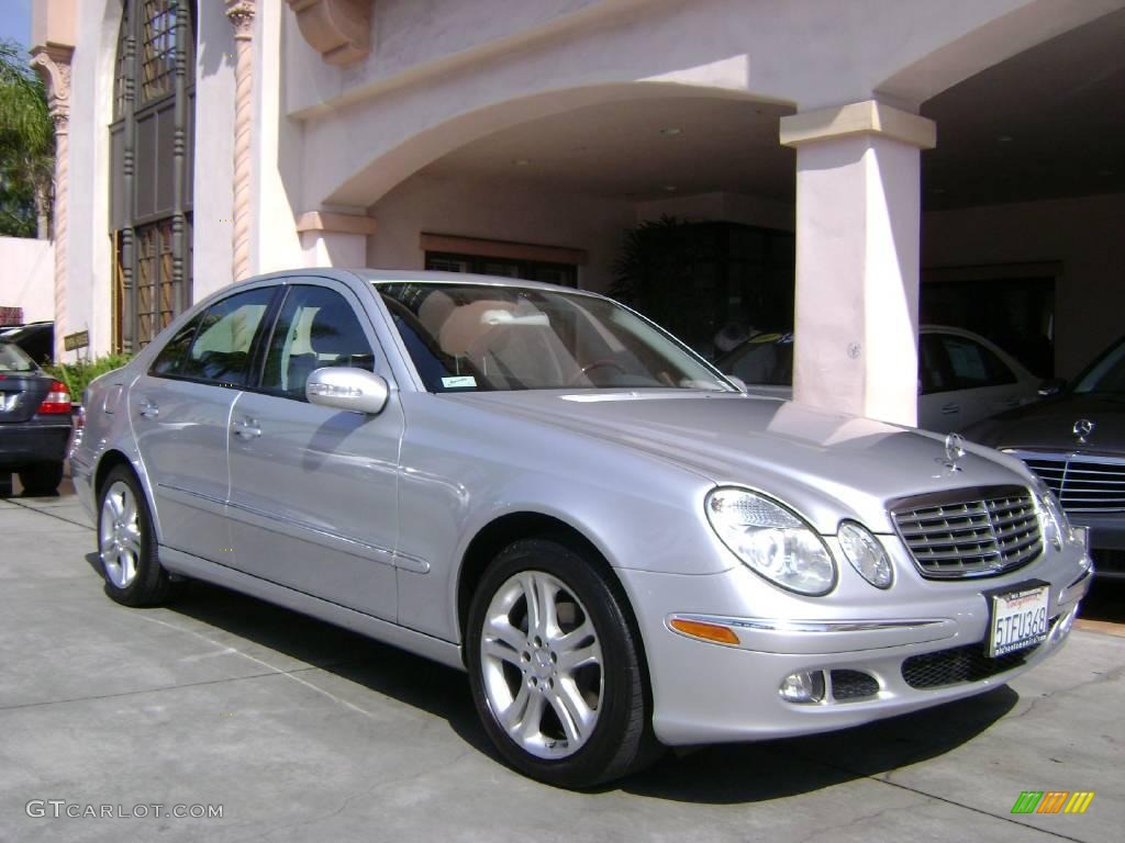 2006 E 350 Sedan - Iridium Silver Metallic / Charcoal photo #1