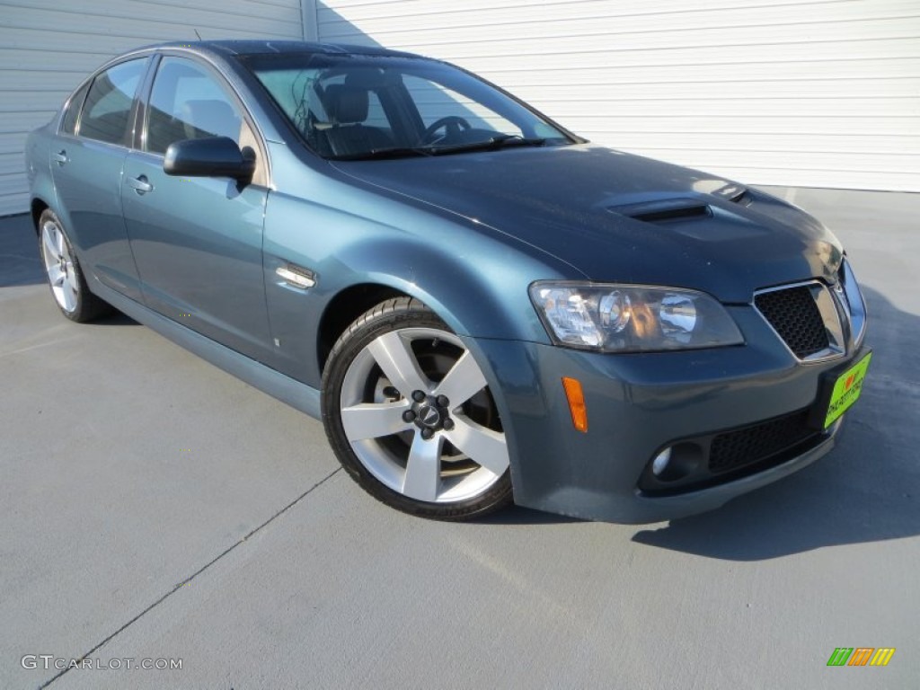 2009 G8 GT - Stryker Blue Metallic / Onyx photo #2