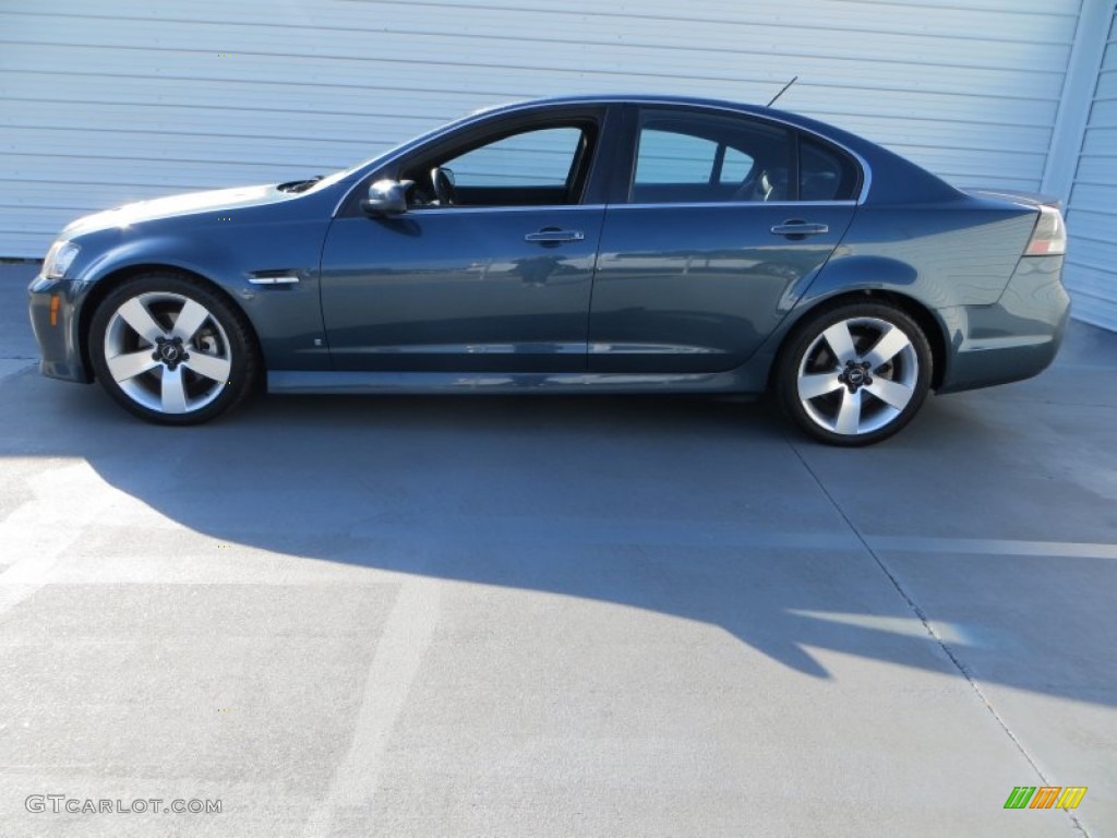 2009 G8 GT - Stryker Blue Metallic / Onyx photo #6