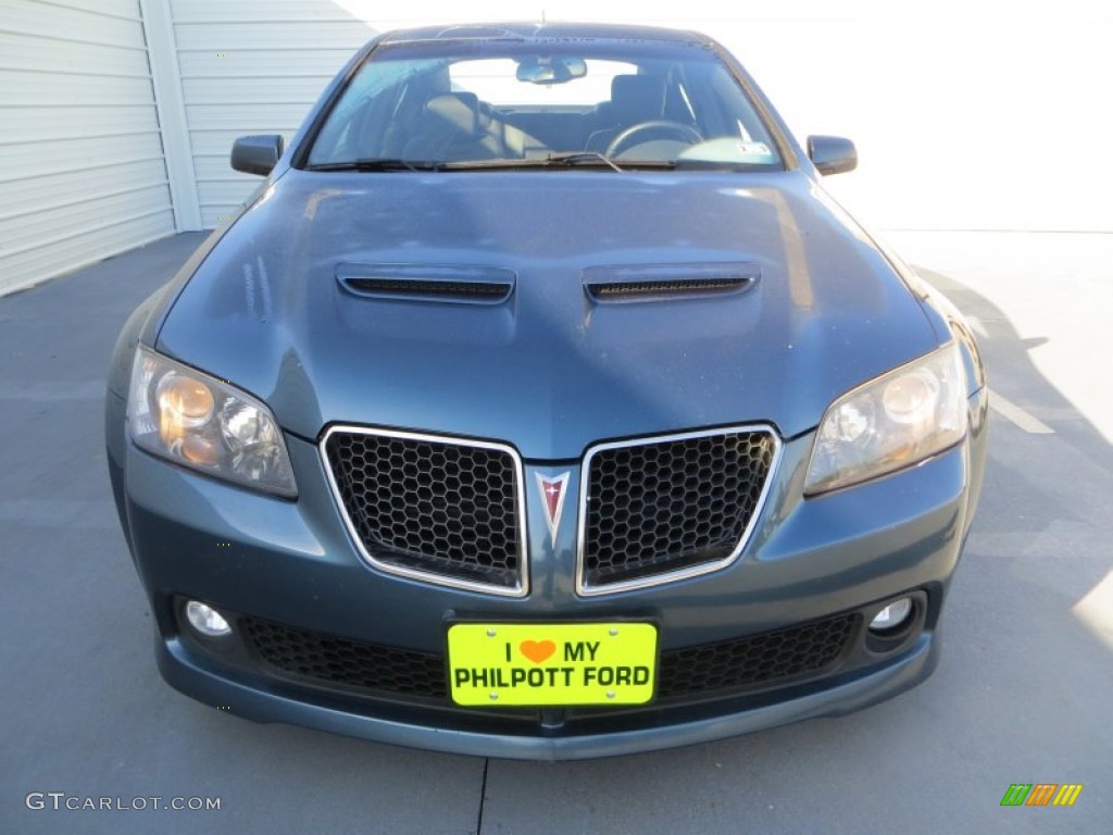 2009 G8 GT - Stryker Blue Metallic / Onyx photo #8