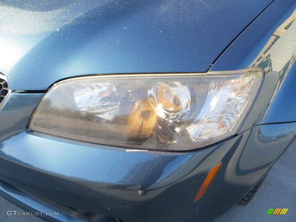 2009 G8 GT - Stryker Blue Metallic / Onyx photo #9