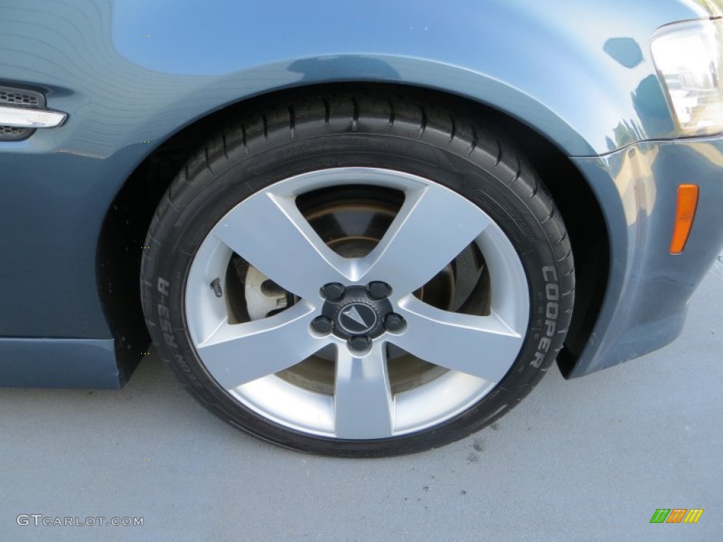 2009 G8 GT - Stryker Blue Metallic / Onyx photo #14