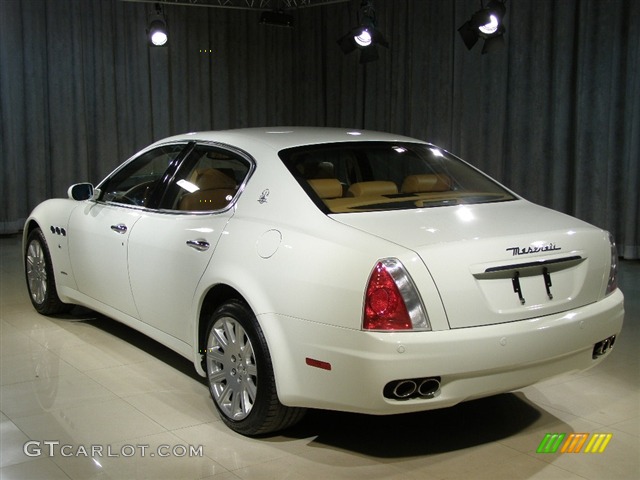 2006 Quattroporte  - White / Cuoio photo #2