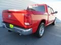 2009 Flame Red Dodge Ram 1500 Lone Star Edition Crew Cab  photo #4