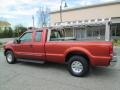 1999 Bright Amber Metallic Ford F250 Super Duty Lariat Extended Cab  photo #4