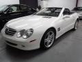 Alabaster White 2005 Mercedes-Benz SL 500 Roadster