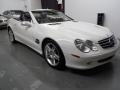 2005 Alabaster White Mercedes-Benz SL 500 Roadster  photo #2