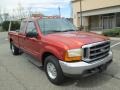 1999 Bright Amber Metallic Ford F250 Super Duty Lariat Extended Cab  photo #12