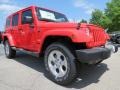 Rock Lobster Red - Wrangler Unlimited Sahara 4x4 Photo No. 4