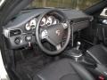 Black 2009 Porsche 911 Turbo Cabriolet Dashboard