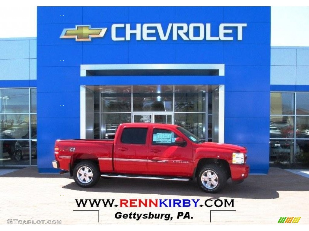 Victory Red Chevrolet Silverado 1500