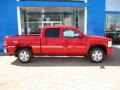 2013 Victory Red Chevrolet Silverado 1500 LT Crew Cab 4x4  photo #3