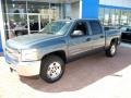 2013 Blue Granite Metallic Chevrolet Silverado 1500 LT Crew Cab 4x4  photo #10