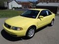 1997 Brilliant Yellow Audi A4 1.8T quattro Sedan  photo #4