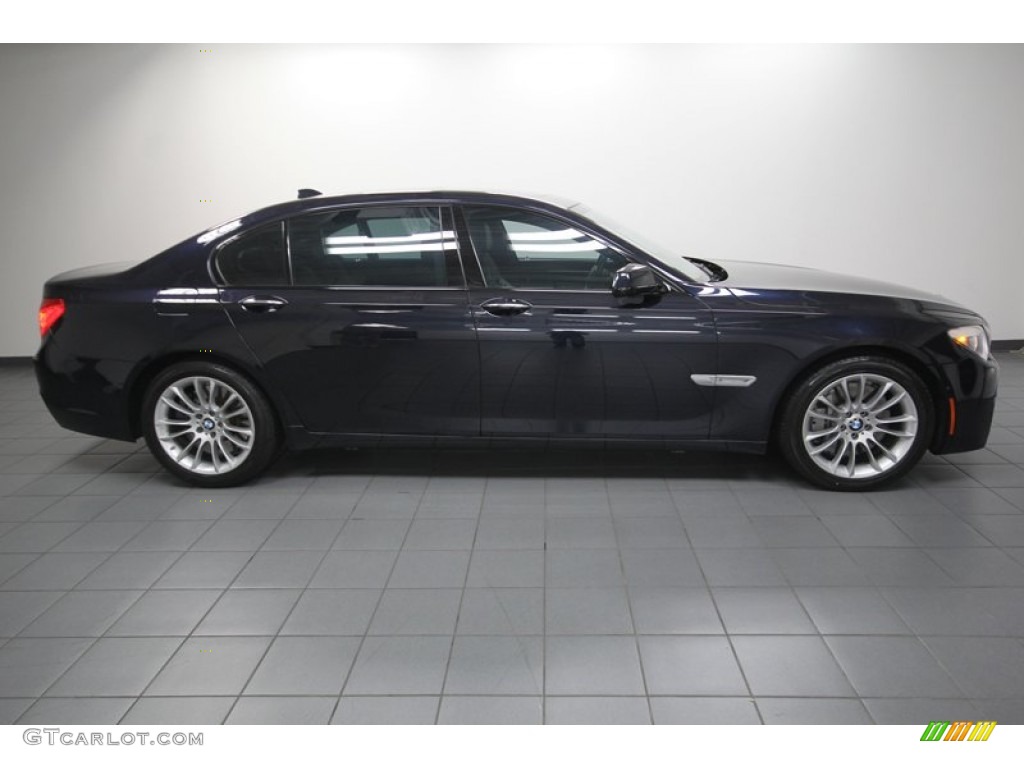 Carbon Black Metallic 2010 BMW 7 Series 750Li Sedan Exterior Photo #80089639