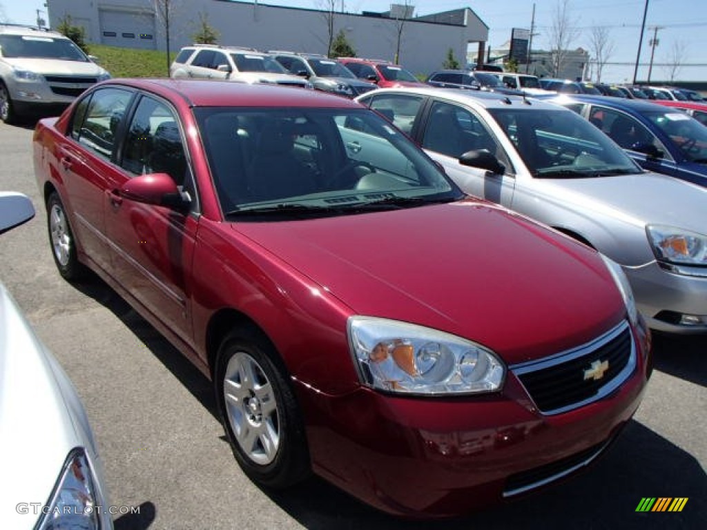 Sport Red Metallic 2006 Chevrolet Malibu LT V6 Sedan Exterior Photo #80089705