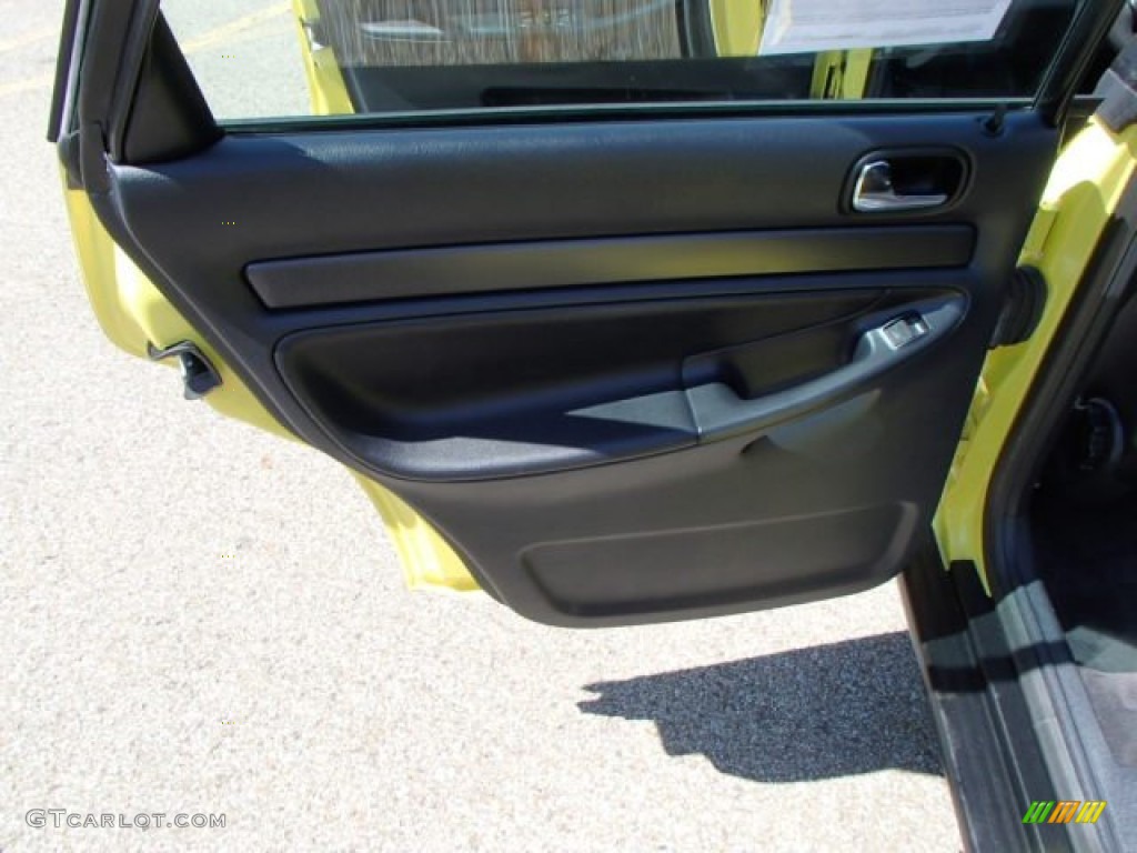 1997 Audi A4 1.8T quattro Sedan Black Door Panel Photo #80089777