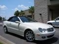 2007 Arctic White Mercedes-Benz CLK 350 Cabriolet  photo #4