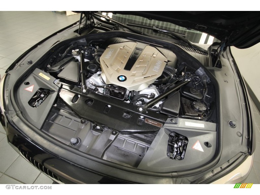 2010 BMW 7 Series 750Li Sedan 4.4 Liter DFI Twin-Turbocharged DOHC 32-Valve VVT V8 Engine Photo #80090468