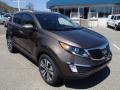 Front 3/4 View of 2013 Sportage EX AWD